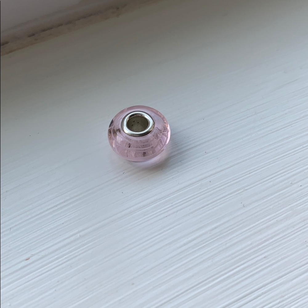 Pink Chamilia charm fits Pandora